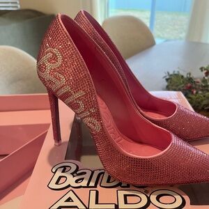 Aldo BARBIE Sparkling Pink Heels